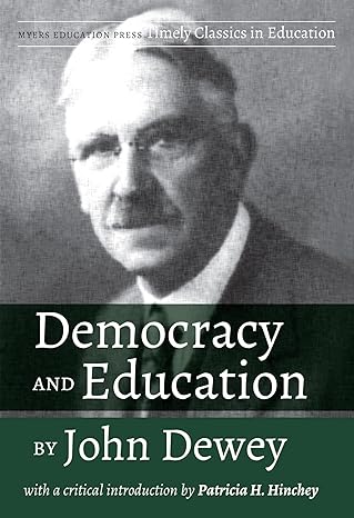 Democracy and Education cover